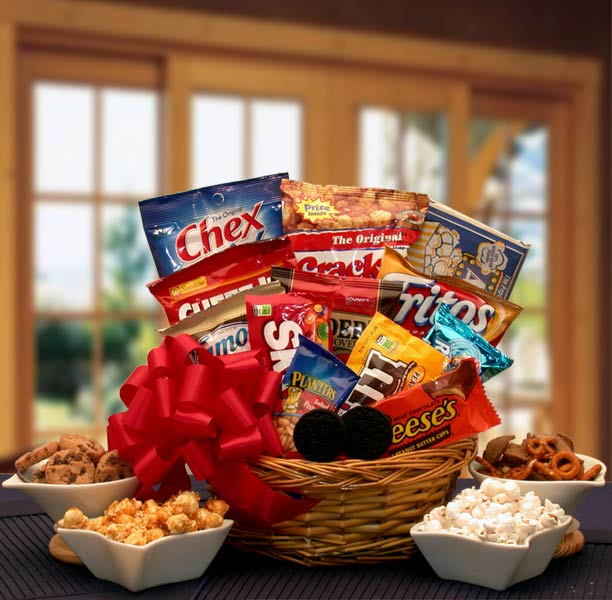 Snack Attack Gift Basket