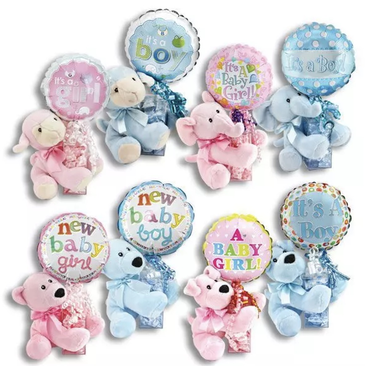 Baby balloon with Hugger