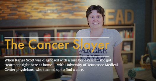 Karisa Scott, diagnosed with cancer teamed up with UT doctors to beat her cancer