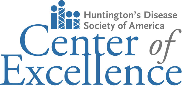 Logo for Huntington's Disease Society of America Center of Excellence