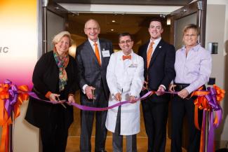 The Pat Summitt Clinic Opening Ribbon Cutting