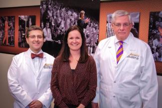 Dr. Roberto Fernandez, Amy Miles, Dr. Russ Langdon