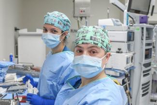 Two OR Nurses