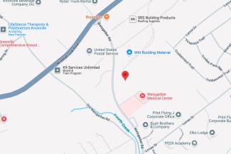 University Neurology Map - 1128 Weisgarber Rd.