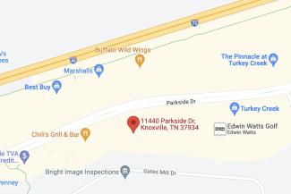 Google map of UT Medical Center at Turkey Creek