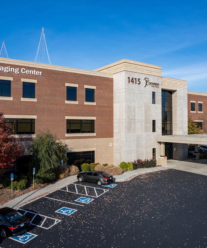 Photo of medical office building at 1415 Old Weisgarber Road in Knoxville, Tennessee