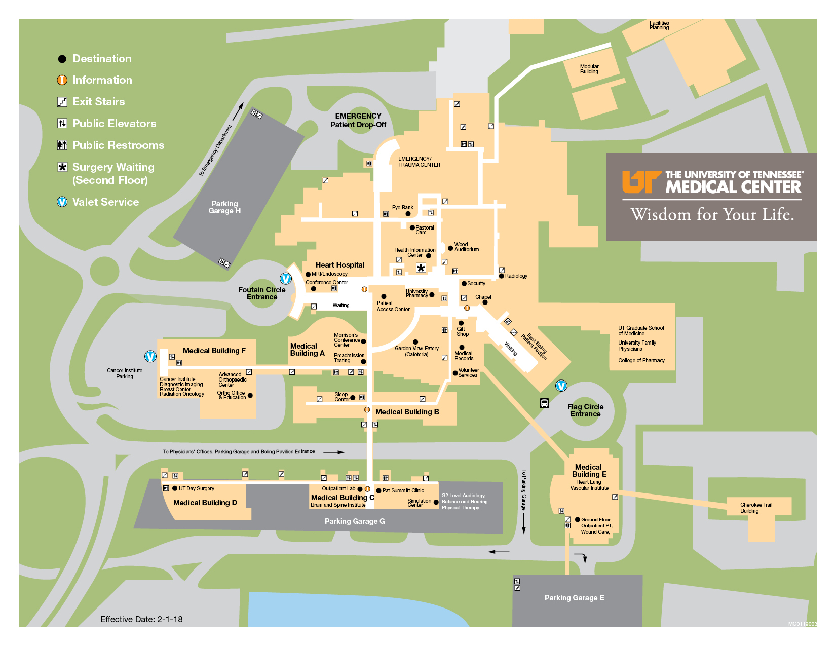 University Of Michigan Hospital Floor Map